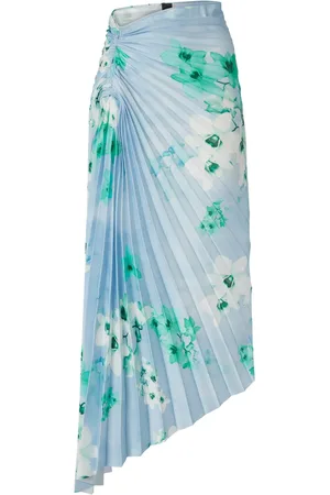 Pinko Falda midi con estampado floral