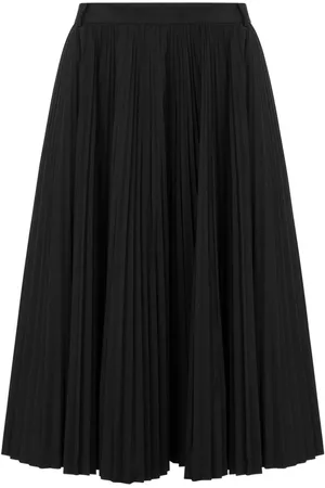 Moschino Falda midi con diseño plisado