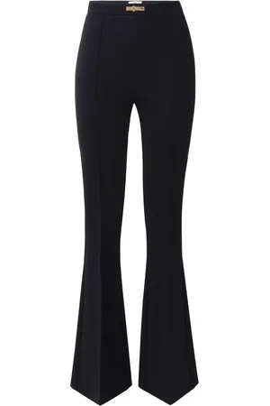 Elisabetta Franchi Pantalones ligeros con doble capa