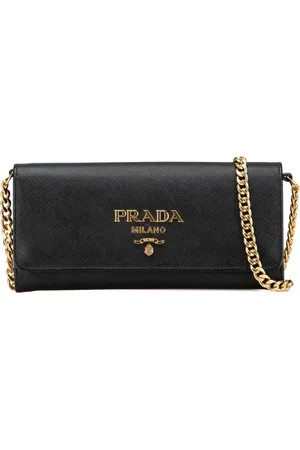 Prada Bolsa crossbody Saffiano Lux Wallet On Chain 2013-2024