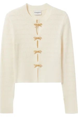 Claudie Pierlot Suéter de tejido fino con detalle de moño