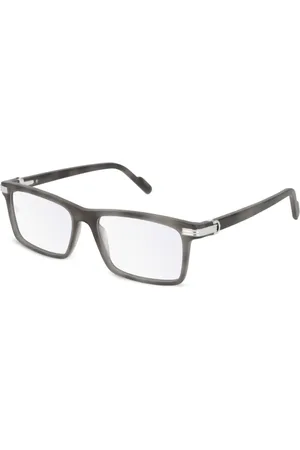 Cartier Lentes con armazón rectangular