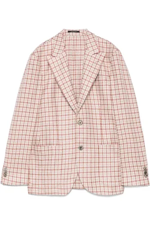 GABRIELE PASINI Blazer con estampado pied de poule
