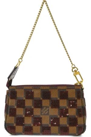 LOUIS VUITTON Bolsa de mano Damier Piet Mini Pochette Accessoires 2013
