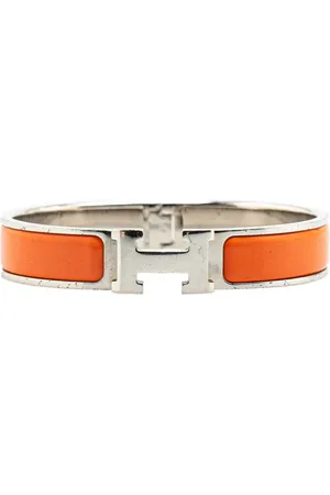 Hermès Pulsera 20th Century Narrow Enamel Clic H Bracelet PM