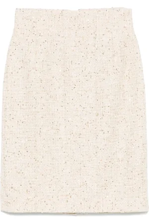TAGLIATORE Falda corta de tweed