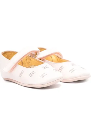Elisabetta Franchi Flats con aplique del logo