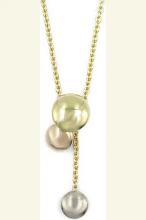 Cartier Collar Sweet Trinity en oro de 18kt y plata de ley 2010