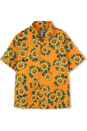 Kenzo Camisa con girasoles estampados
