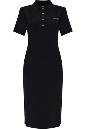 Moncler Vestido midi estilo playera tipo polo