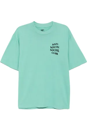 ANTI SOCIAL SOCIAL CLUB Playera con logo estampado