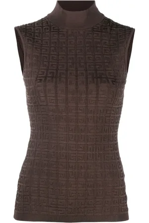 Givenchy Top sin mangas con monograma G