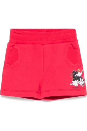 Iceberg Shorts con caricatura estampada de x Looney Tunes