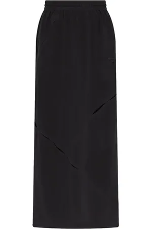 Y-3 Falda larga con panel asimétrico