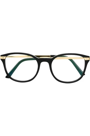 Cartier Lentes con armazón redonda