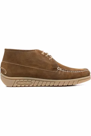 Tom Ford Zapatos top sider con diseño en contraste