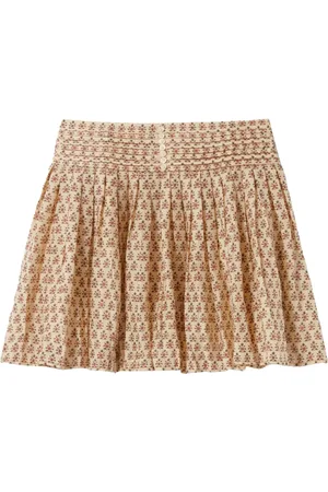 Claudie Pierlot Falda corta con estampado gráfico