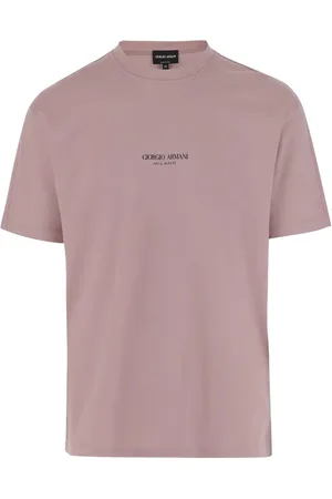 Giorgio Armani Playera con logo estampado