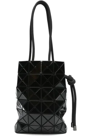 Issey Miyake Bolsa bucket con motivo geométrico