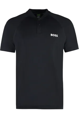 HUGO BOSS Playera tipo polo con aplique de x Matteo Berrettini