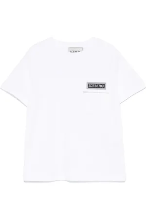 Iceberg Playera con parche del logo