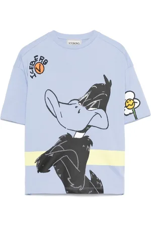 Iceberg Playera con Daffy Duck estampado
