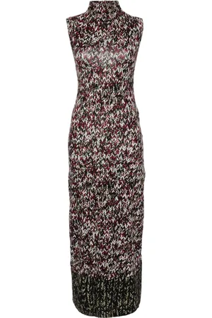Loewe Vestido con Anagram bordado