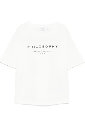 PHILOSOPHY DI LORENZO SERAFINI Playera con logo estampado