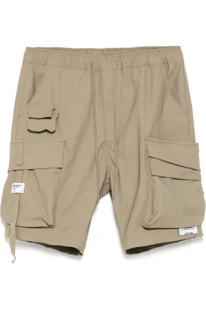 Musium Div. Shorts cargo con cordones en la pretina
