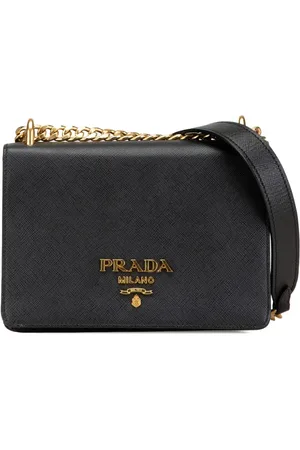 Prada Bolsa crossbody Saffiano Lux Chain 2000-2024