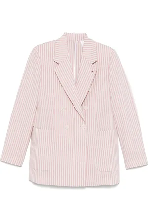 Manuel Ritz Blazer con doble botonadura y motivo de rayas
