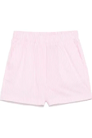 Manuel Ritz Shorts con estampado de rayas