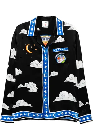 Casablanca Camisa con cuello cubano