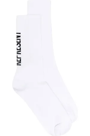 Represent Calcetines con logo en intarsia