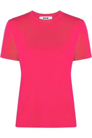 Msgm Playera con logo estampado