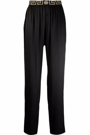 VERSACE Pantalones con cintura Greca