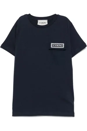 Iceberg Playera con cuello redondo y logo