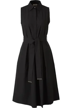 HERNO Vestido camisero con cinturón