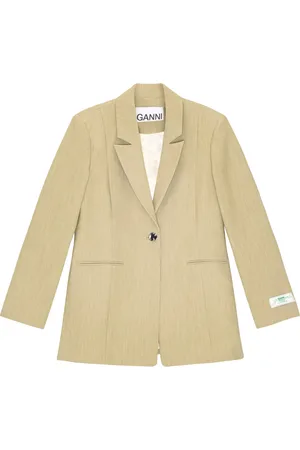 Ganni Blazer con apliques