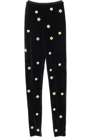 CHANEL Leggins con apliques 1986-1988