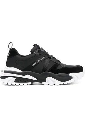 VERSACE Tenis bajos con logo estampado