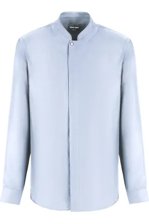 Giorgio Armani Camisa de seda con botones de presión