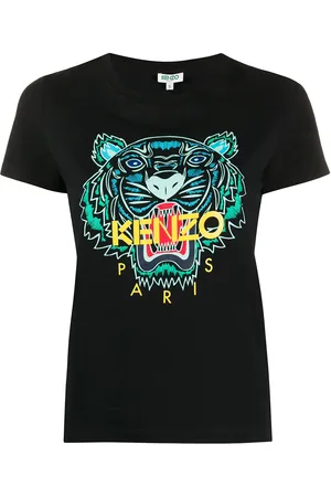 Kenzo Playera con estampado Tiger
