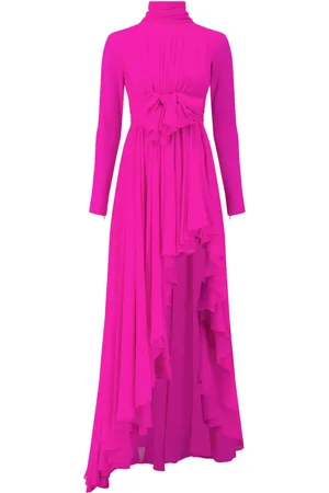 Giambattista Valli Vestido de fiesta asimétrico con diseño drapeado