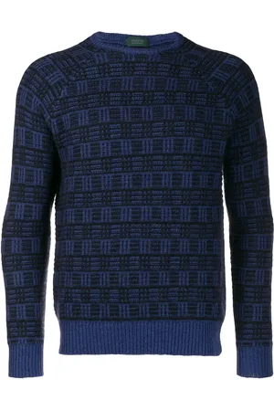 ZANONE Suéter tejido en intarsia