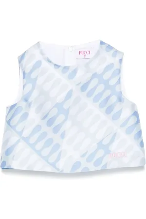PUCCI Junior Top con motivo Leocorno