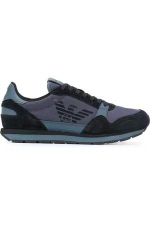 Emporio Armani Tenis bajos con paneles