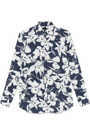 GABRIELE PASINI Camisa con estampado floral