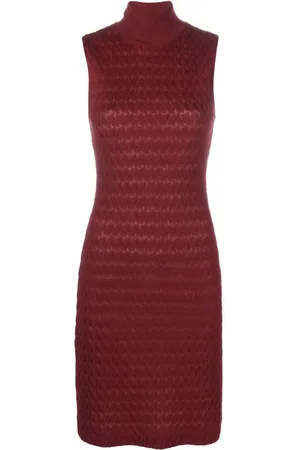 Missoni Vestido corto tejido sin mangas