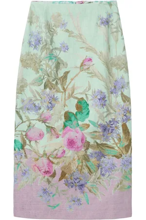 La DoubleJ Falda con estampado floral